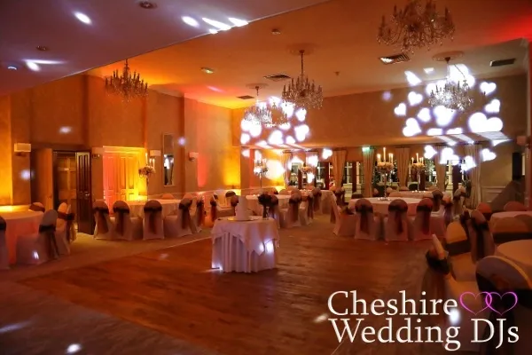 Orange Mood Lighting At Rowton Hall